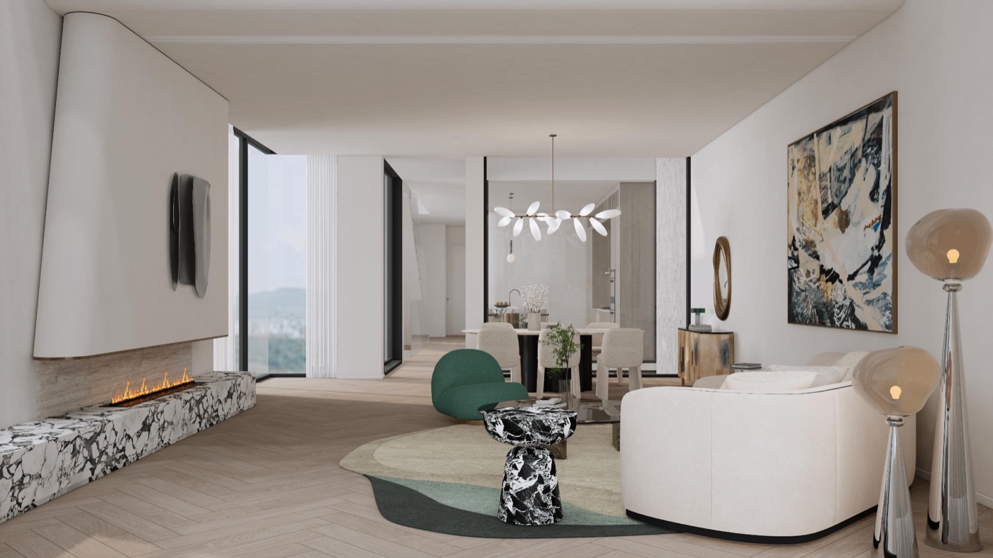 Delivered residential living space