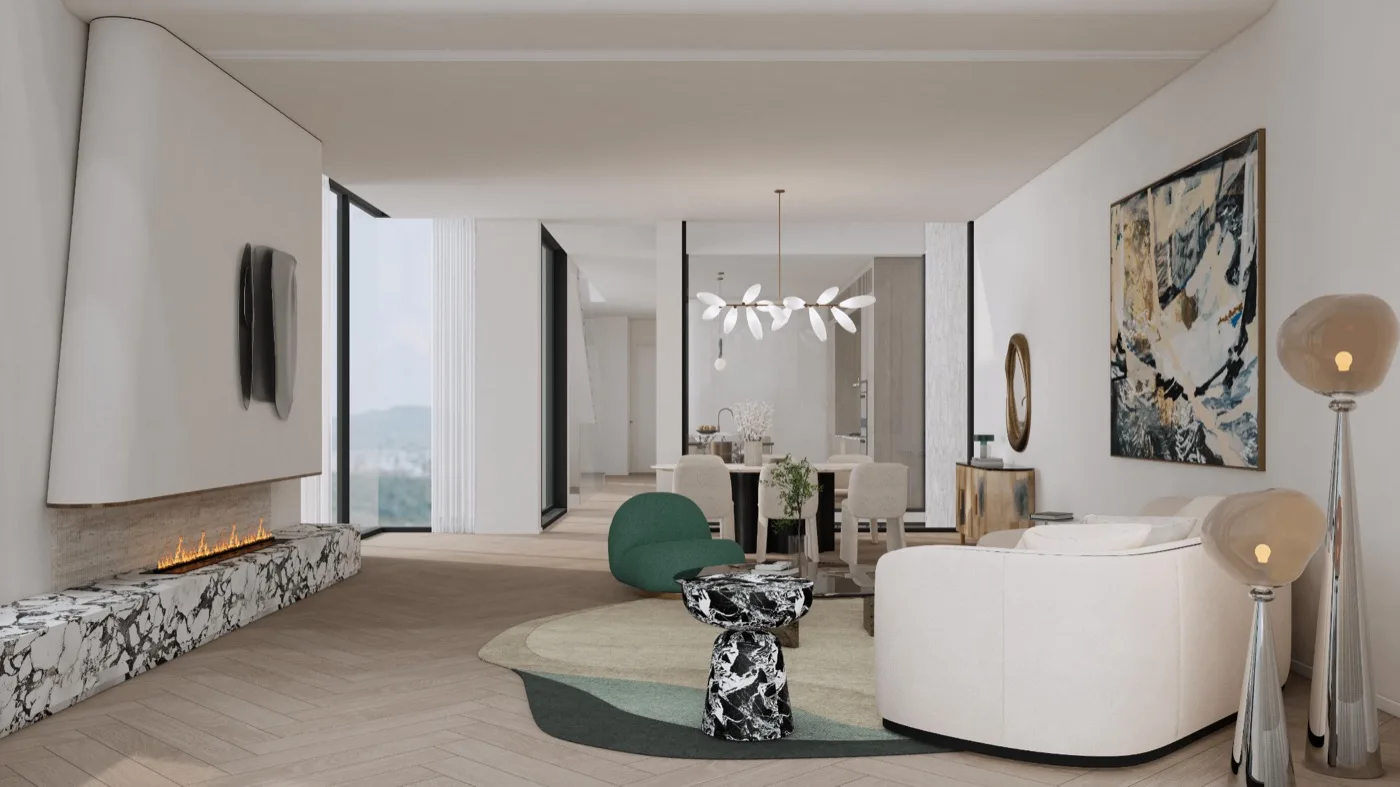 Delivered residential living space